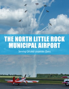 North Little Rock Municipal Airport brochure cover.