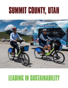 Summit County, Utah brochure cover.