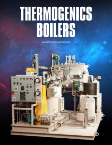 Thermogenics Boilers brochure cover.