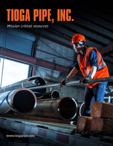 Tioga Pipe Inc. brochure cover.
