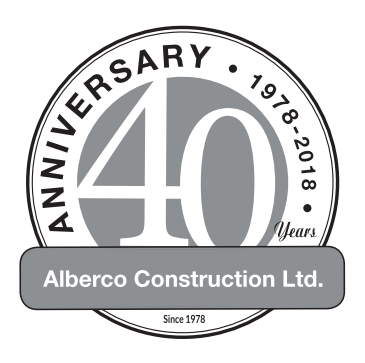 Alberco Construction Ltd. logo.