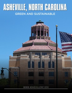 Asheville, North Carolina brochure cover.