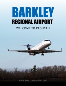 Barkley Regional Airport brochure cover.