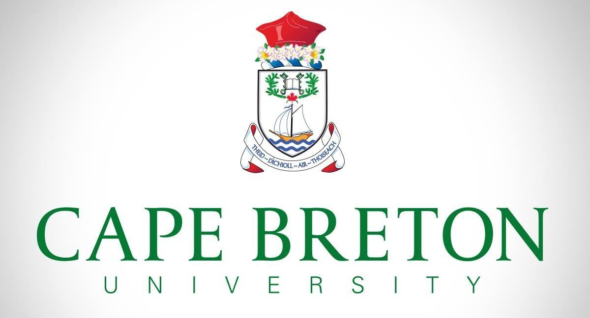 Cape Breton University logo.