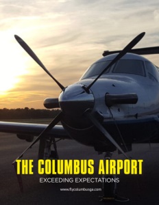 Columbus Airport brochure cover. Click to view.