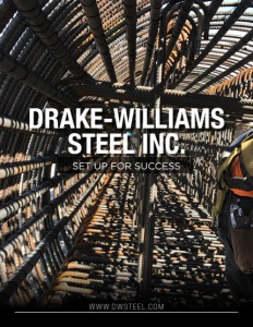 Drake-Williams Steel Inc. brochure cover.