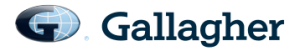 Gallagher logo.