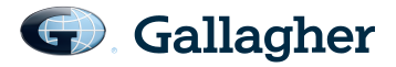 Gallagher logo.