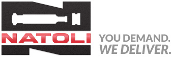 Natoli Engineering logo with tagline You Demand We Deliver. Click to view site.