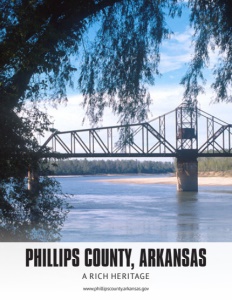 Phillips County, Arkansas brochure cover.