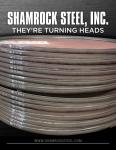 Shamrock Steel Inc. brochure cover. Click to view.
