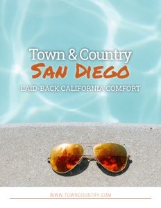 Town & Country San Diego brochure cover.