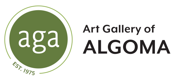 art gallery of algoma logo.