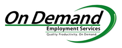 On Demand Employment Services logo.