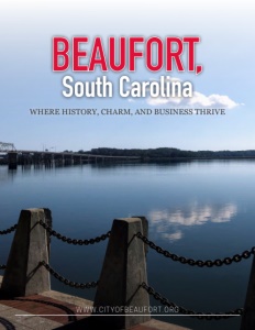 Beaufort, South Carolina brochure cover.