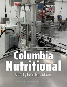 Columbia Nutritional brochure cover.