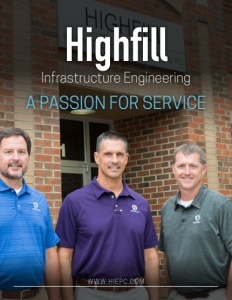 Highfill Infrastructure Engineering brochure cover.