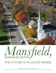 Mansfield, Massachusetts brochure cover.