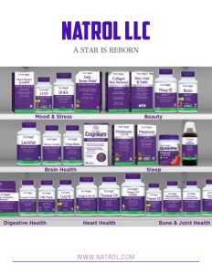 Natrol LLC brochure cover. Click to view.