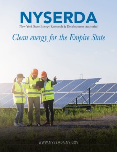 New York State Energy Research & Development Authority, NYSERDA, brochure cover.