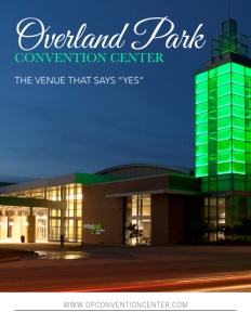 Overland Park Convention Center brochure cover.