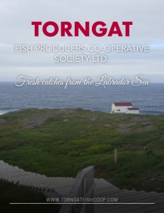 Torngat Fish Producers Co-operative Society Ltd. brochure cover.