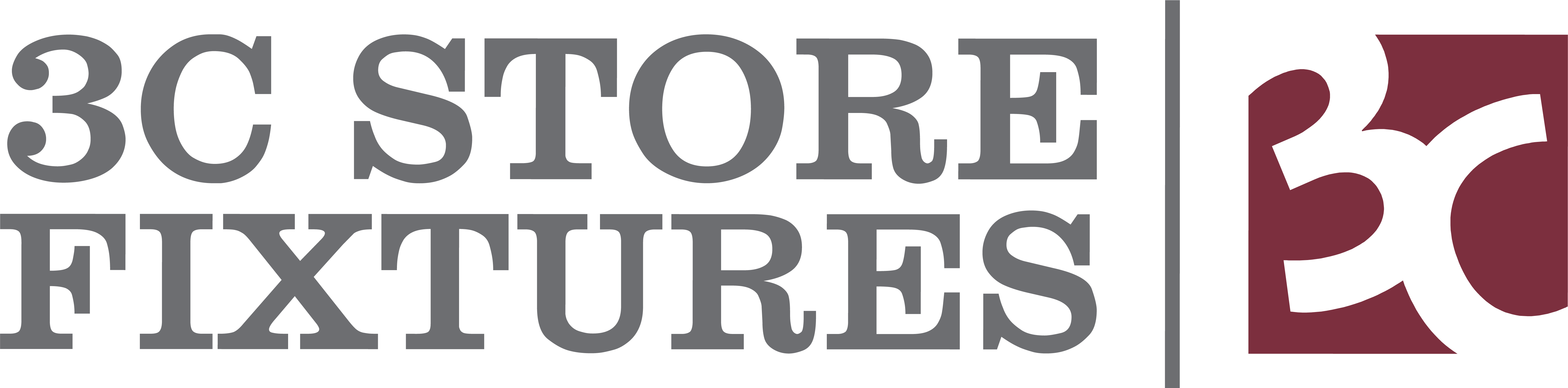 3C Store Fixtures logo.