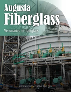 Augusta Fiberglass brochure cover.