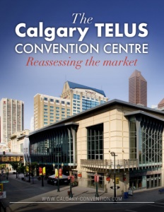 The Calgary TELUS Convention Centre brochure cover.