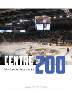 Centre 200 brochure cover.