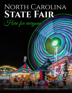 North Carolina State Fair brochure cover.