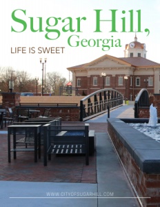 Sugar Hill, Georgia brochure cover.
