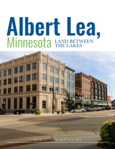 Albert Lea, Minnesota brochure cover.