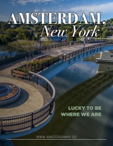 Amsterdam, New York brochure cover.