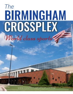Birmingham Crossplex brochure cover.