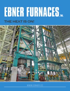 Ebner Furnaces Inc brochure cover.