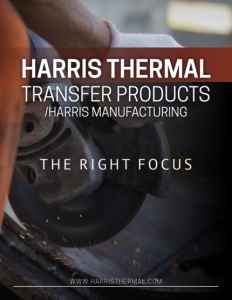 Harris Thermal Transfer Products brochure cover.