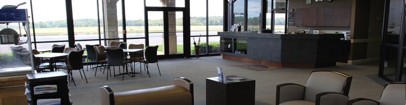 LaGrange Callaway Airport lobby room interior.