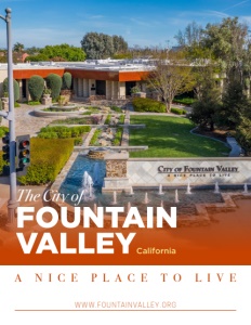 Fountain Valley, California brochure cover.