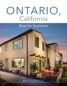Ontario, California brochure cover.