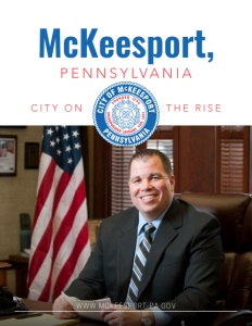 McKeesport, Pennsylvania brochure cover.