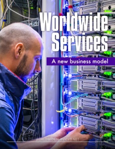 Worldwide Services brochure cover.