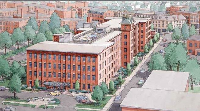 Biddeford, Maine Lincoln Mill Rendering