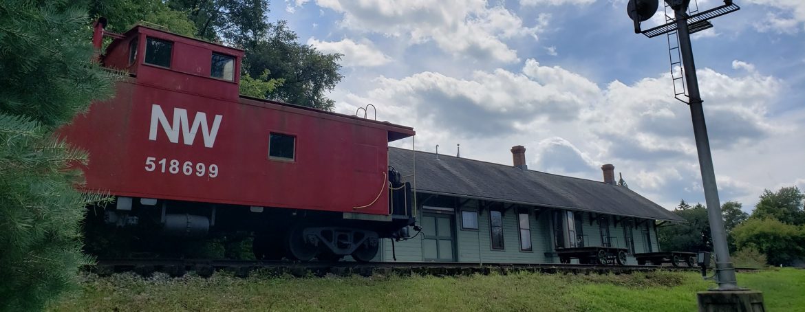 Starke County, Indiana train car.