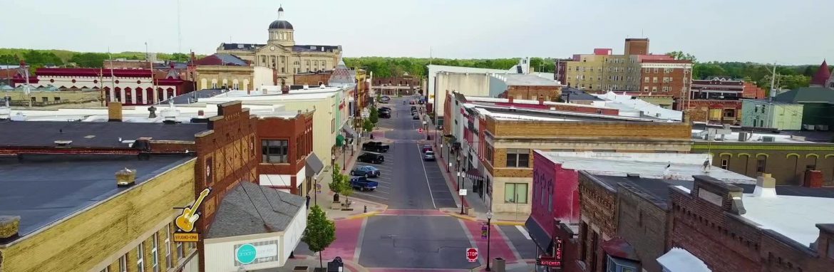 Huntington, Indiana street view aerial