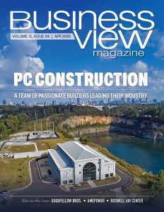 April 2025 issue cover of business view magazine